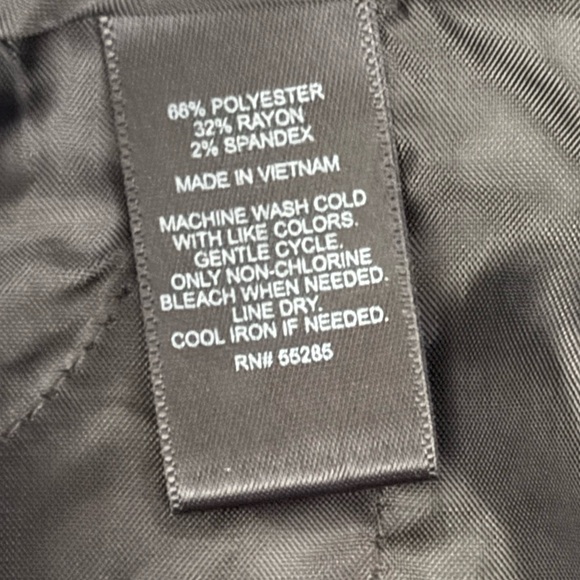 Express Black and White Print Columnist Pant Dress Size 8R - Picture 5 of 9